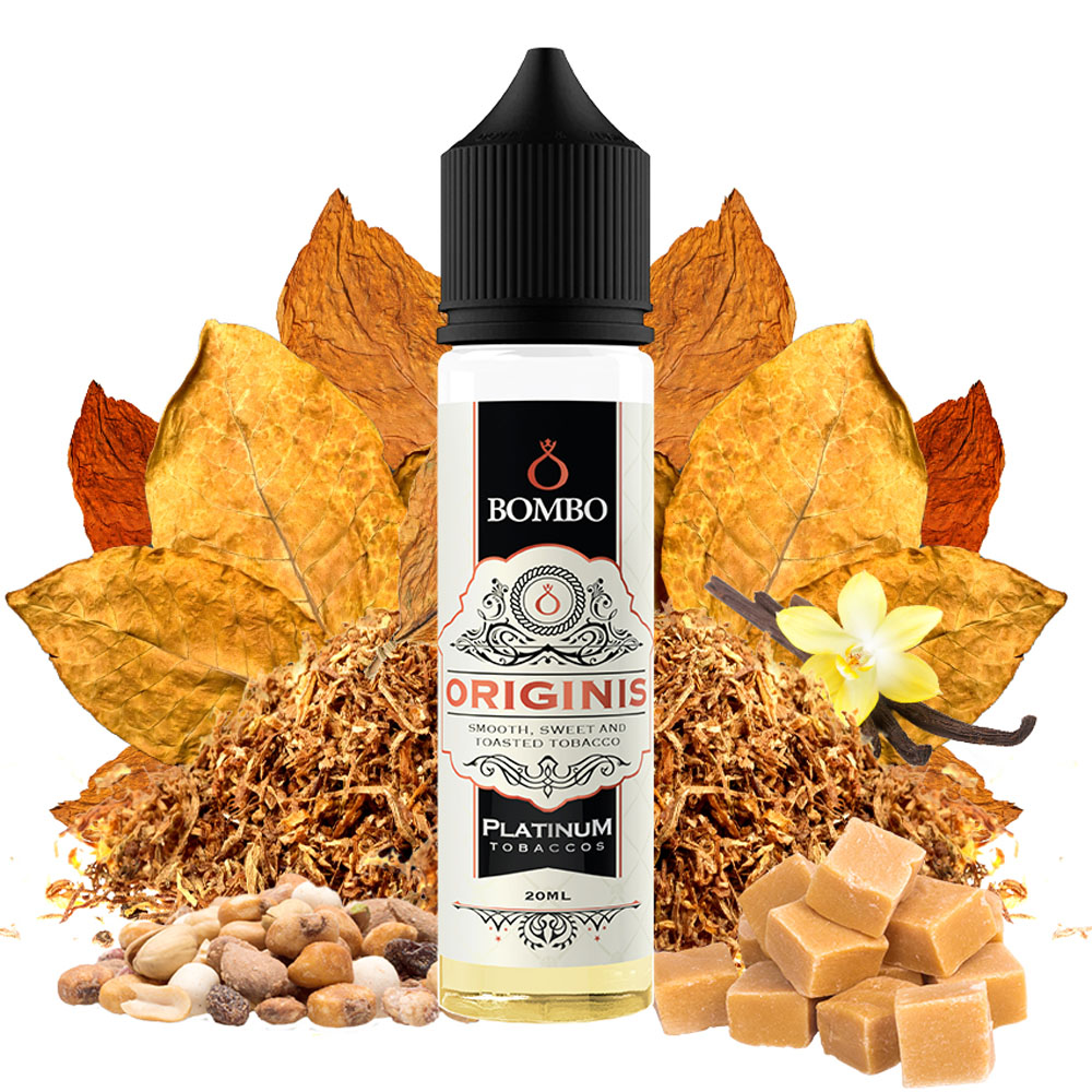 Bombo Platinum Tobaccos Originis 40ml/120ml Flavorshot