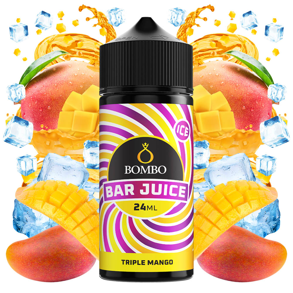 Bombo Bar Juice Triple Mango Ice 24ml Longfill