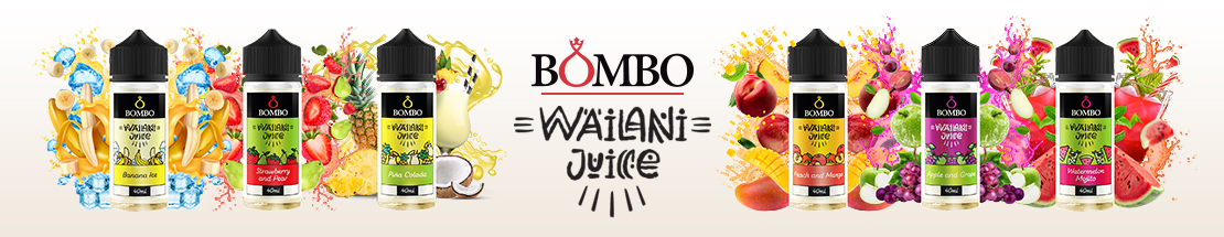 22644 Bombo Wailani Juice Melon Lime and Coco 40ml/120ml