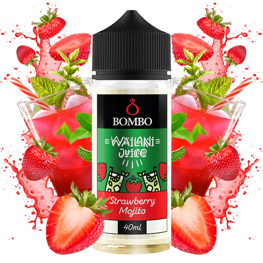 22642 Bombo Wailani Juice Strawberry Mojito 40ml/120ml