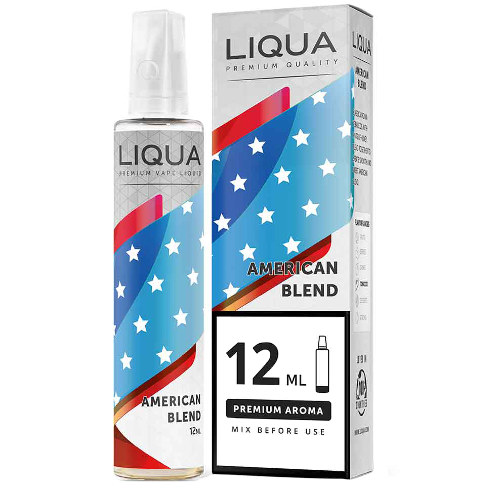Liqua American Blend 12ml/60ml Flavorshot