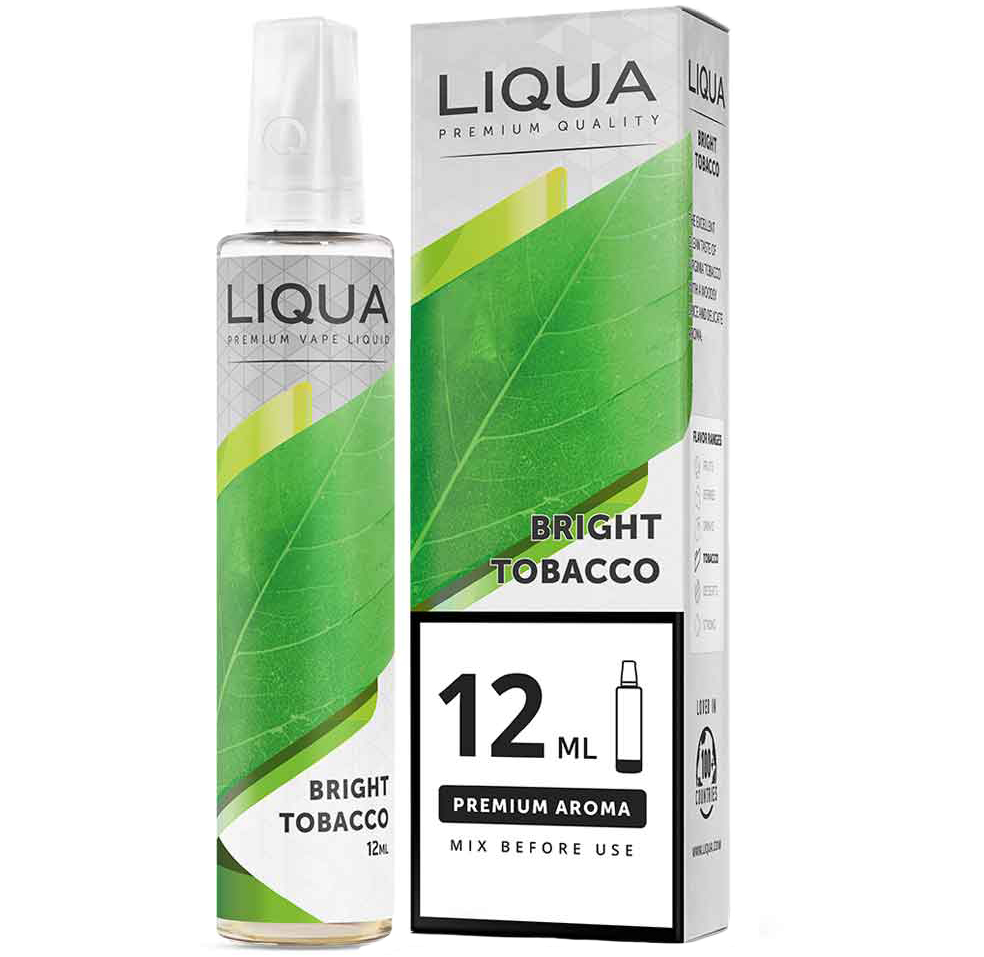 Liqua Bright Tobacco 12ml/60ml Flavorshot
