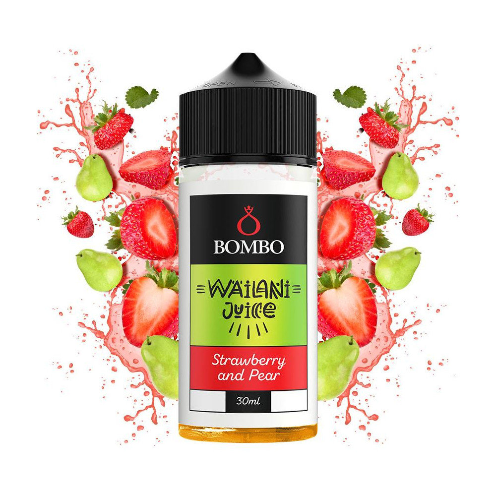 Bombo Wailani Juice Strawberry Pear 30ml/120ml Flavorshot