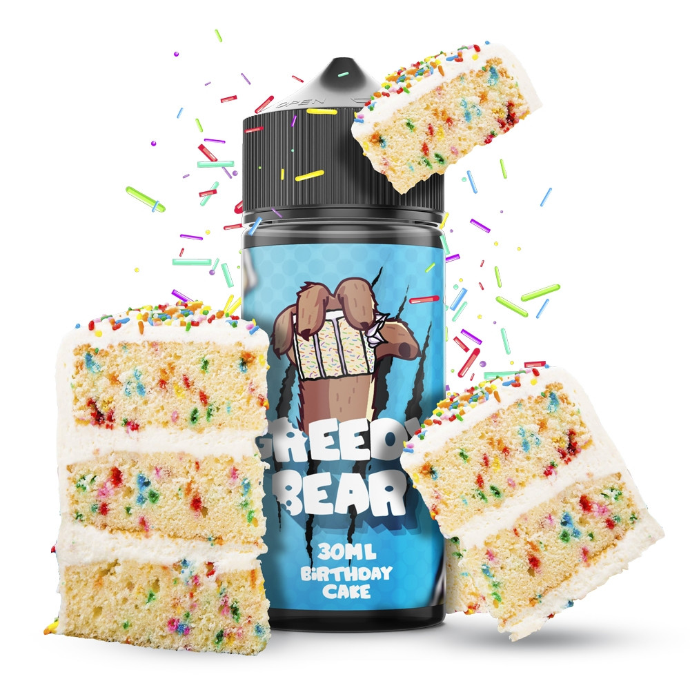 Greedy Bear Birthday Cake 30ml/120ml Flavorshot