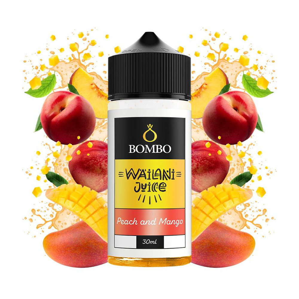 Bombo Wailani Juice Peach and Mango 30ml/120ml Flavorshot