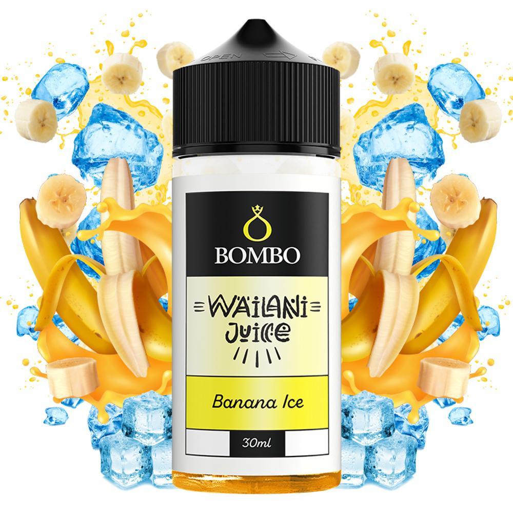 Bombo Wailani Juice Banana Ice 30ml/120ml Flavorshot