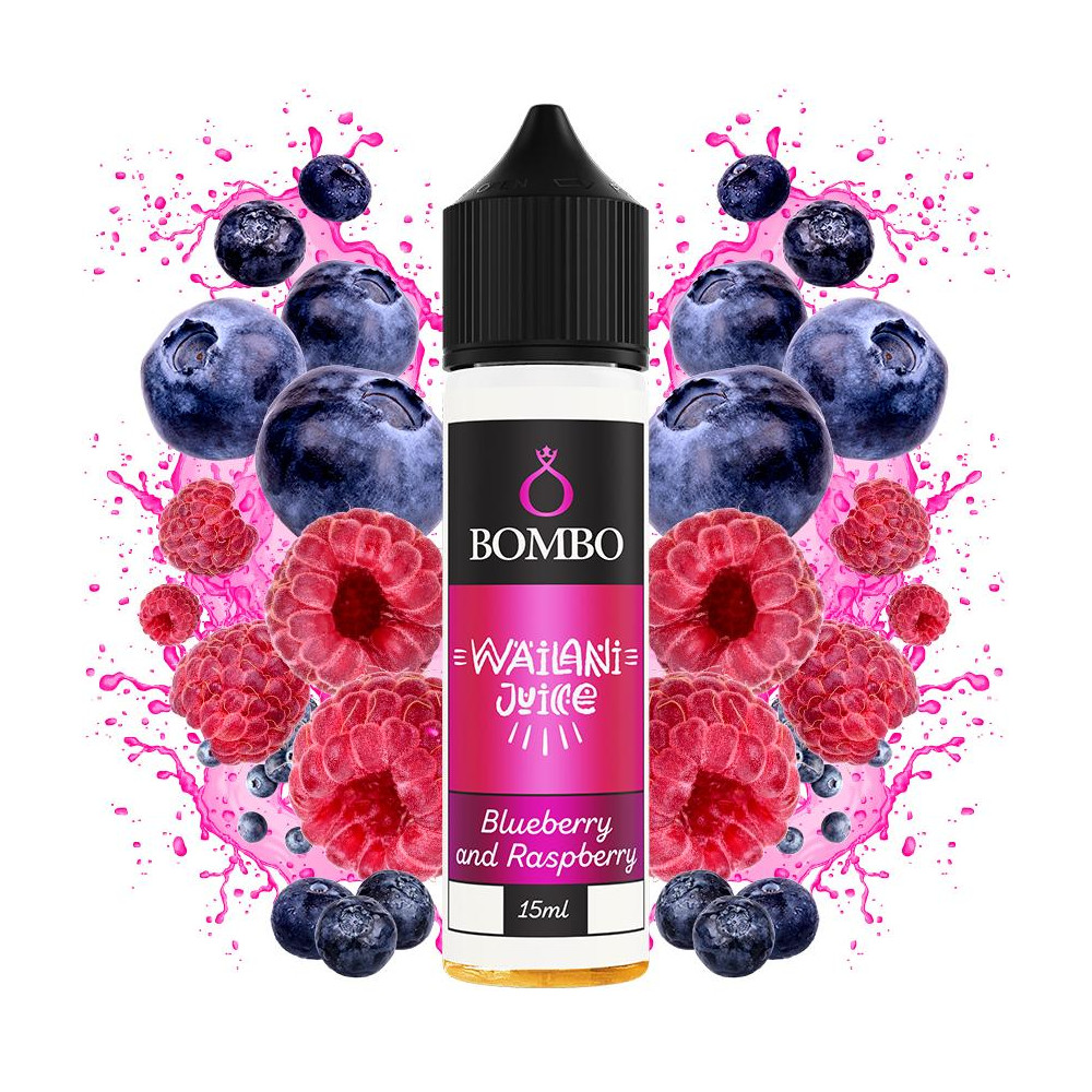 Bombo Wailani Juice Blueberry and Raspberry 15ml/60ml Flavorshot