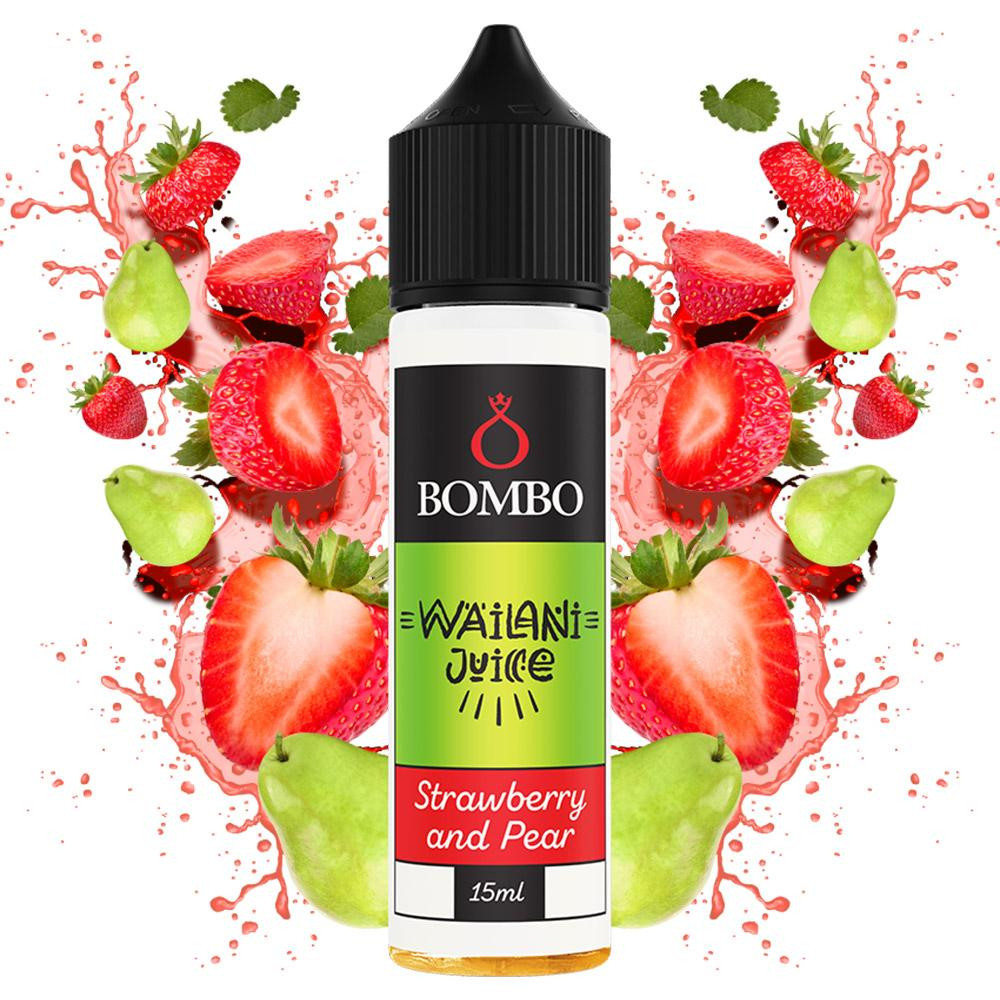 Bombo Wailani Juice Strawberry Pear 15ml/60ml Flavorshot