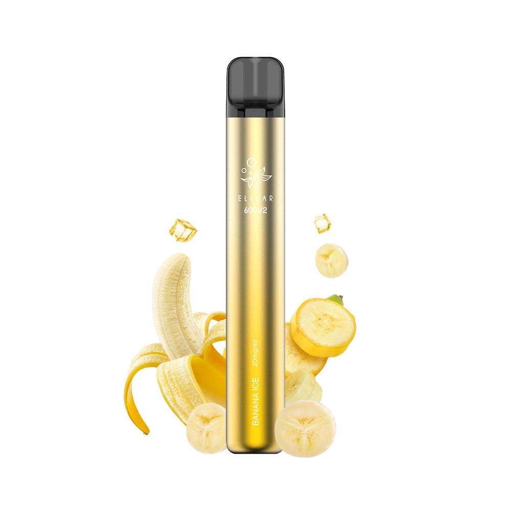 Elf Bar EB 600V2 20mg 2ml Banana Ice