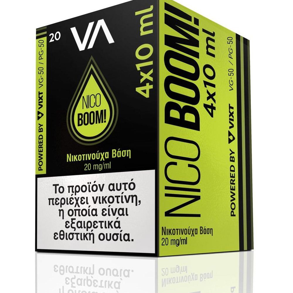Innovation Nico Boom 50VG-50PG 20mg 10ml Nicotine Booster