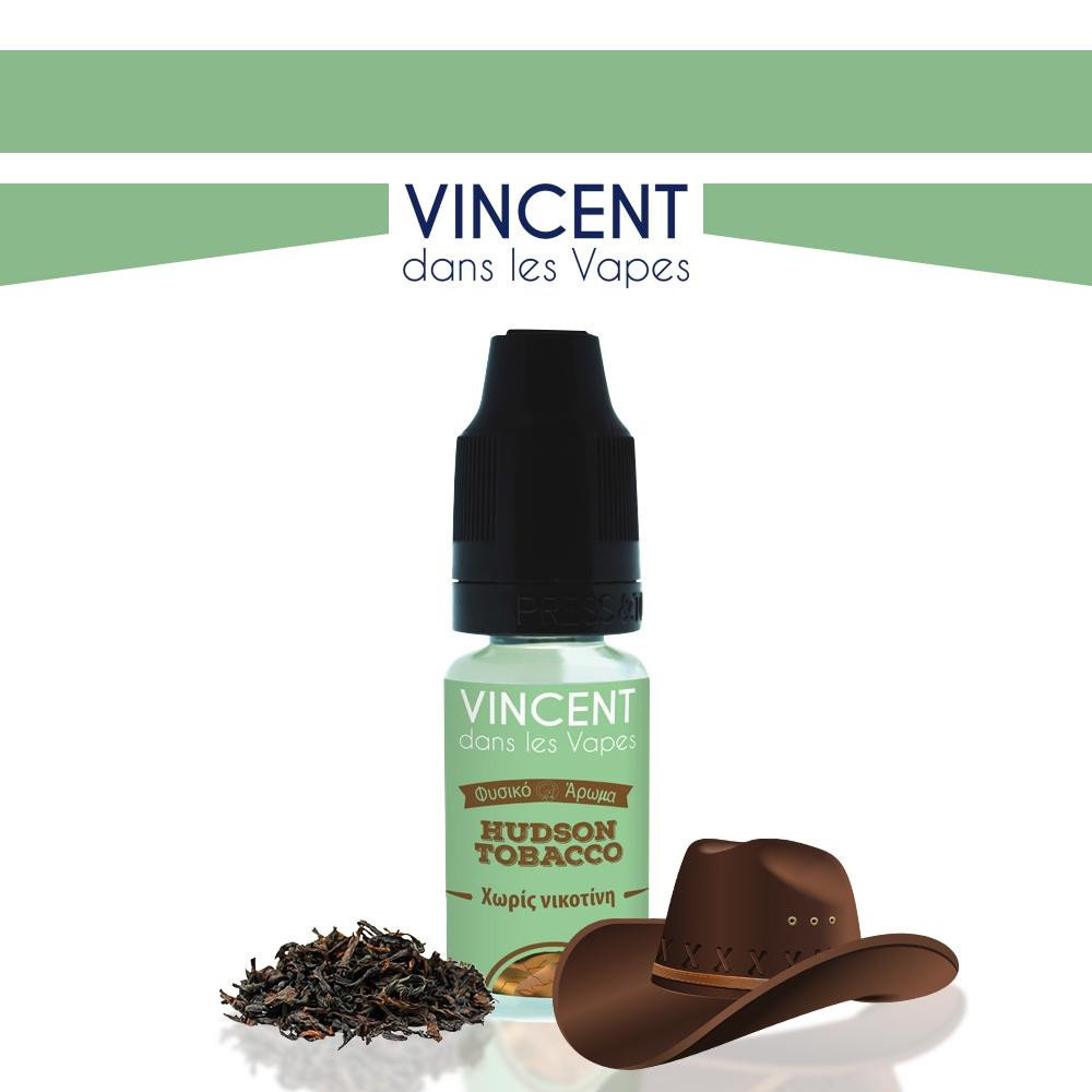 VDLV Vincent Dans Les Vapes Hudson Tobacco 12mg 10ml Υγρό Αναπλήρωσης