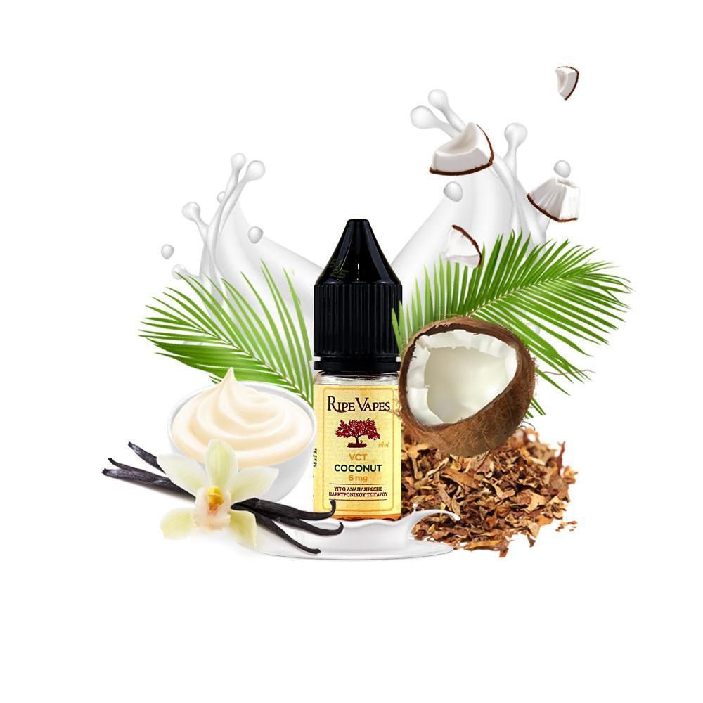 Ripe Vapes VCT Coconut 06mg 10ml Υγρό Αναπλήρωσης