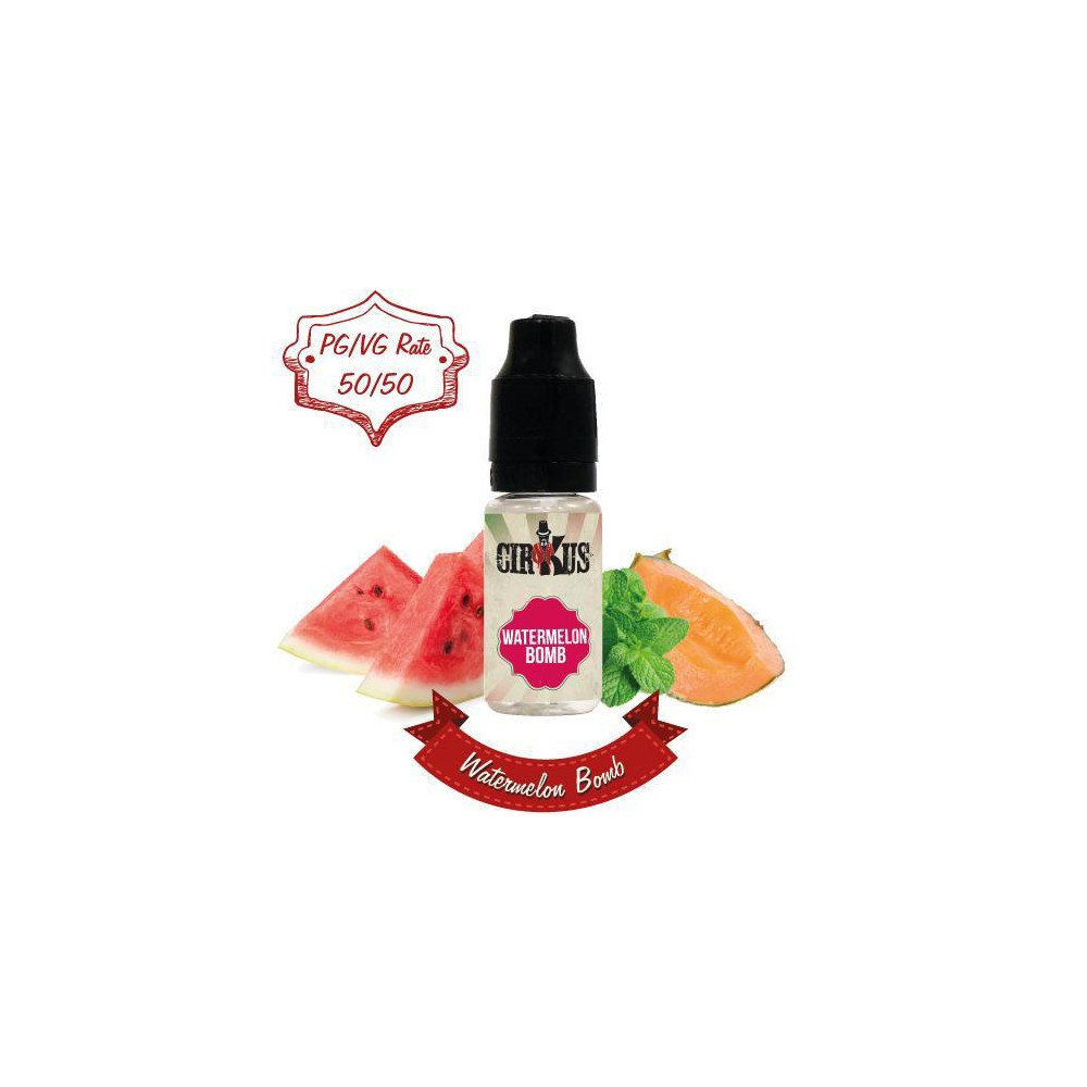 VDLV Authentic Cirkus Watermelon Bomb 03mg 10ml Υγρό Αναπλήρωσης