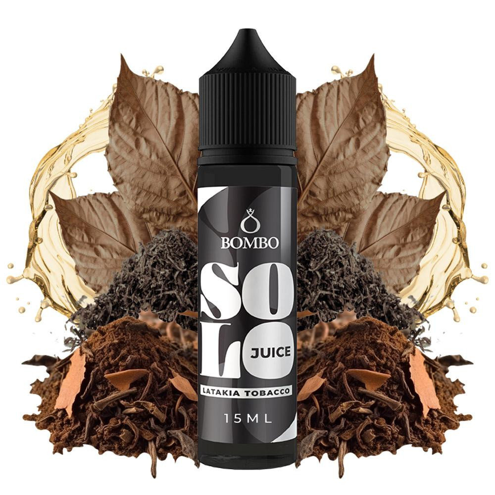 Bombo Solo Juice Latakia Tobacco 15ml/60ml Flavorshot