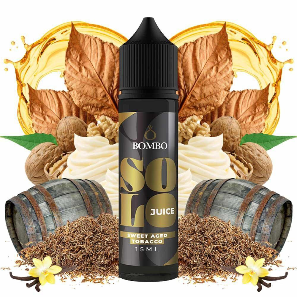 Bombo Solo Juice Sweet Aged Tobacco 15ml/60ml Flavorshot