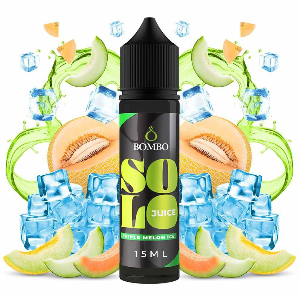 Bombo Solo Juice Triple Melon Ice 15ml/60ml Flavorshot