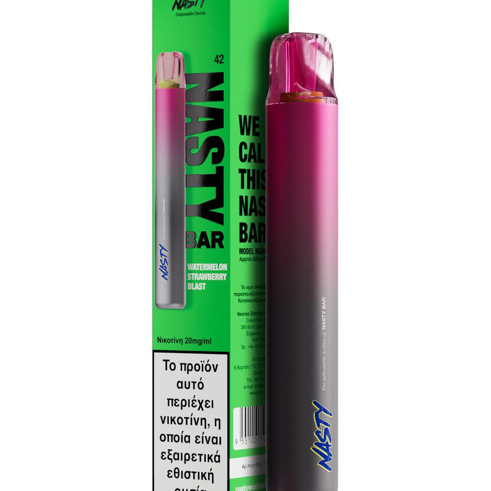 Nasty Bar DX2 20mg 2ml Watermelon Strawberry Blast