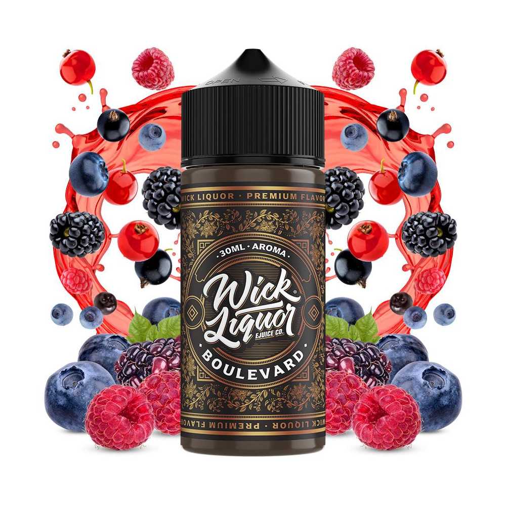 Wick Liquor Boulevard 30ml/120ml Flavorshot