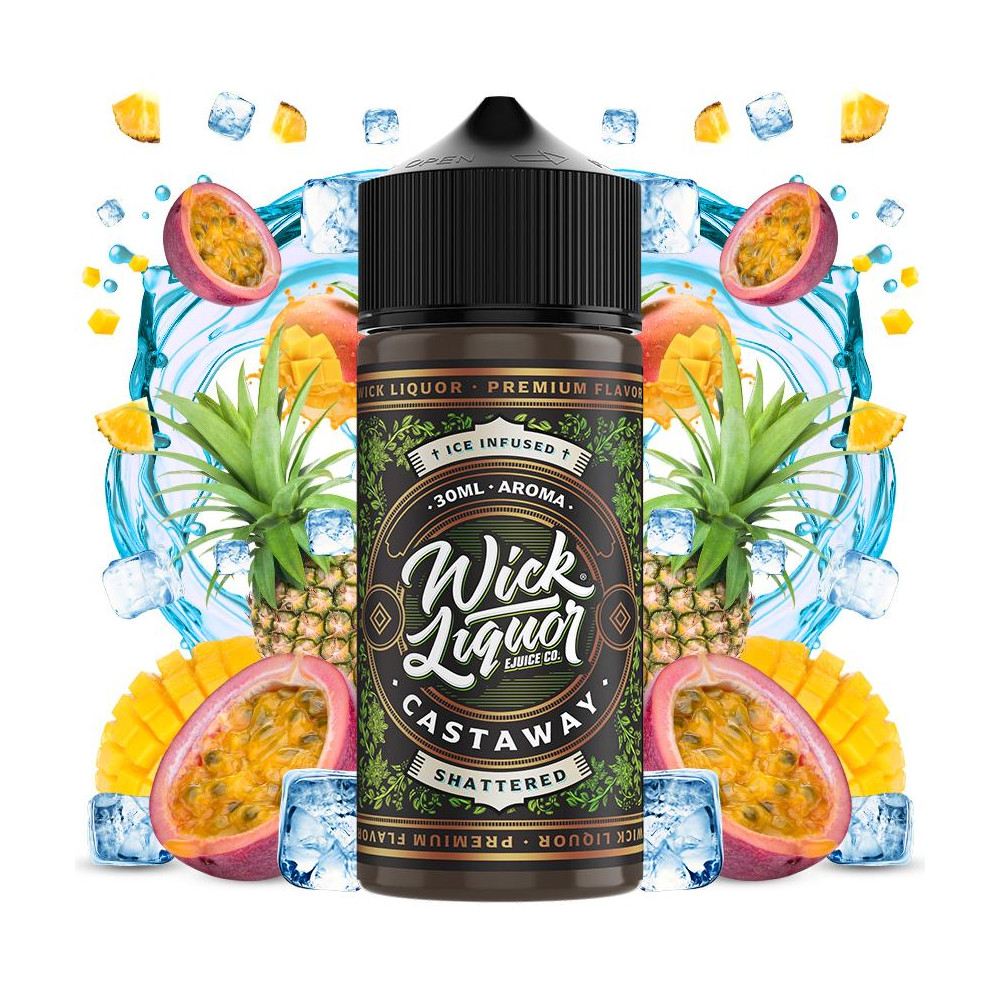 Wick Liquor Castaway Shattered 30ml/120ml Flavorshot