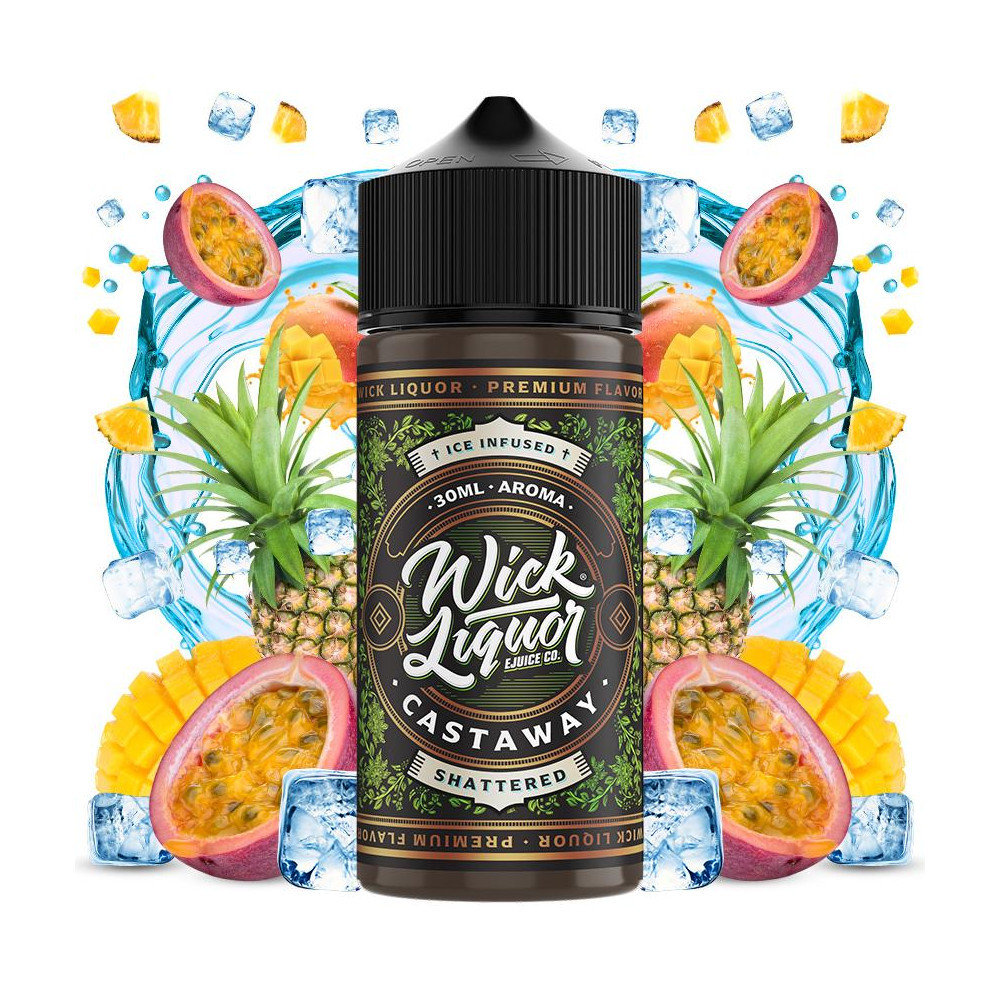 Wick Liquor Castaway Shattered 30ml/120ml Flavorshot