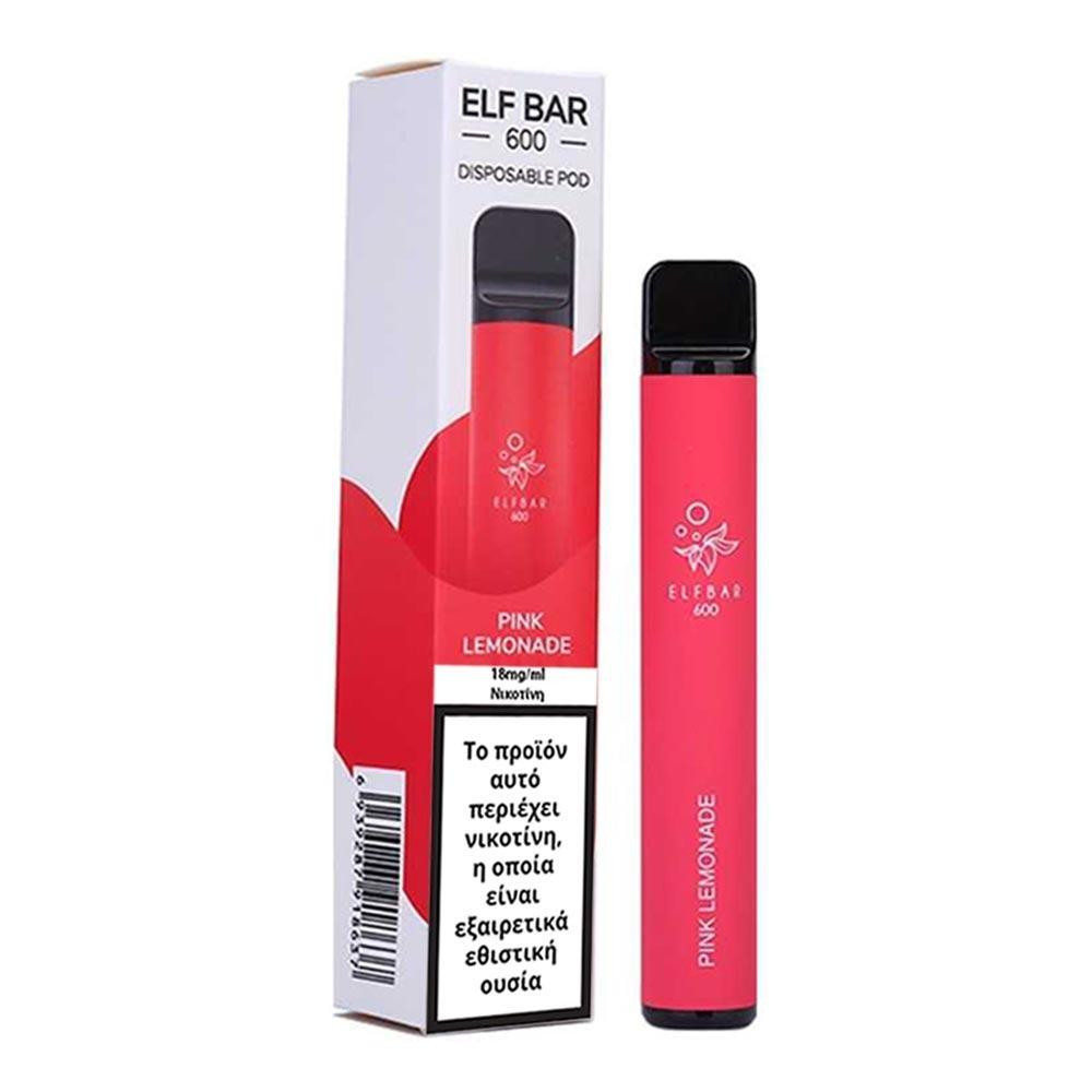 Elf Bar 600 20mg 2ml Pink Lemonade GR
