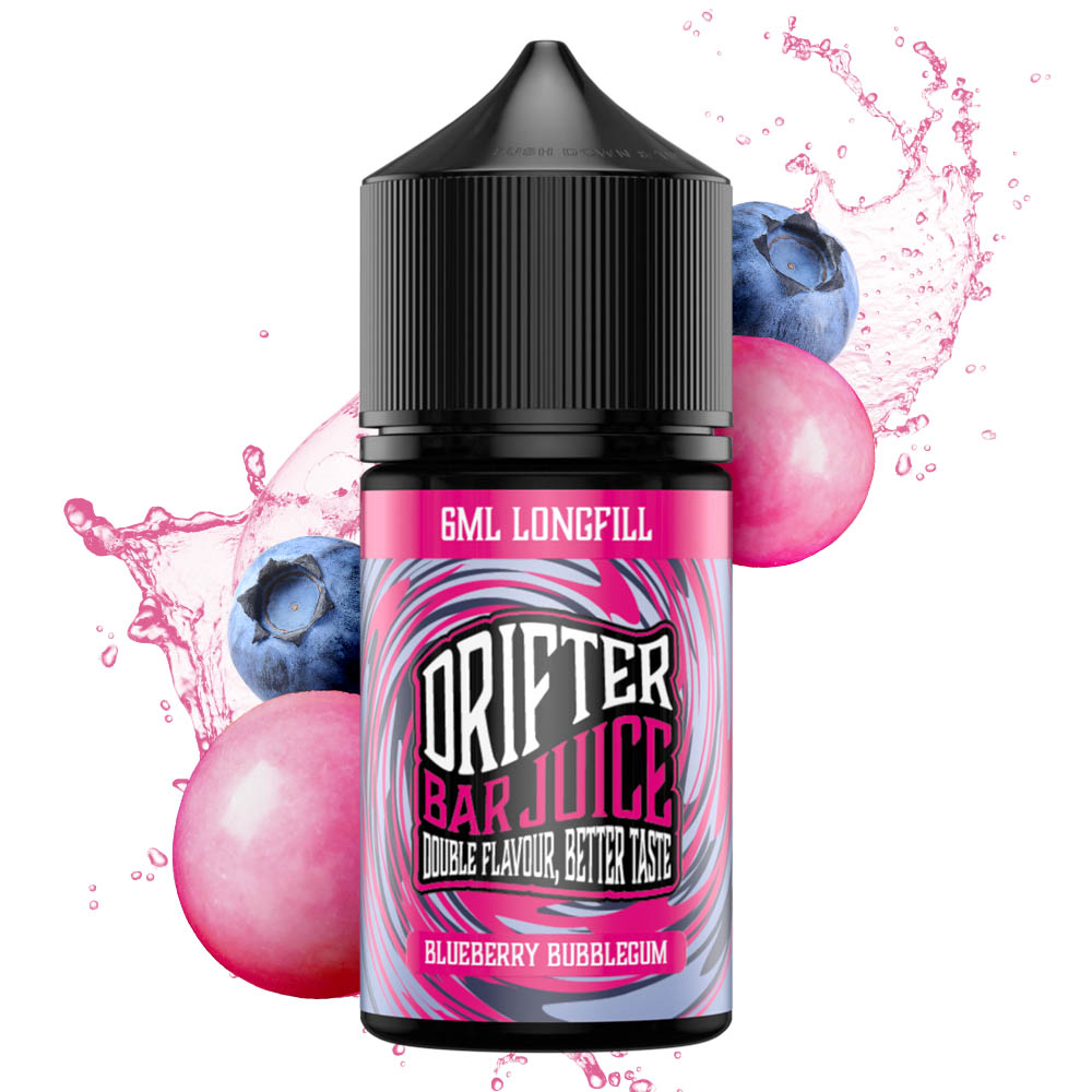 Drifter Bar Juice Blueberry Bubblegum 6ml/30ml Flavorshot