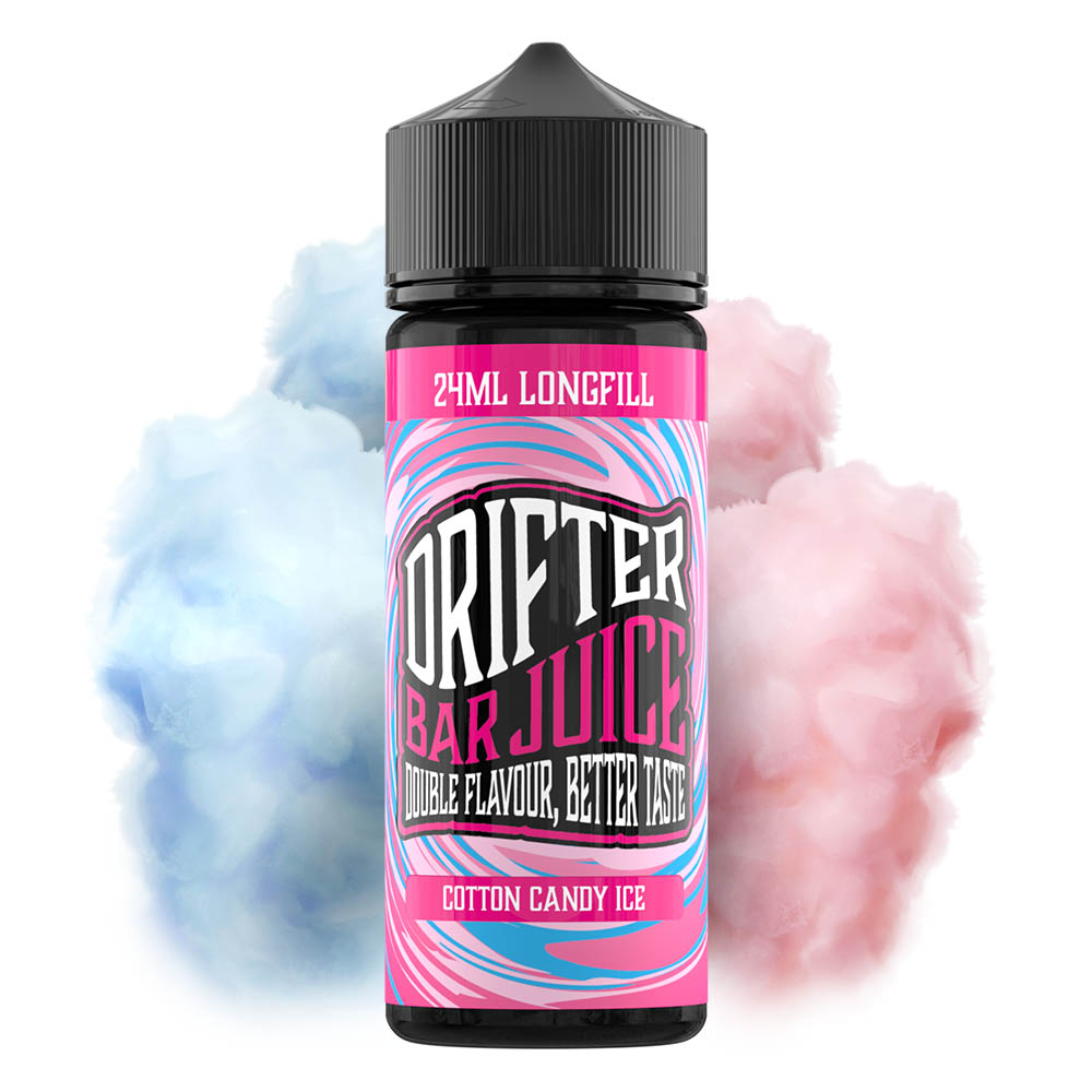 Drifter Bar Juice Cotton Candy Ice 24ml/120ml Flavorshot