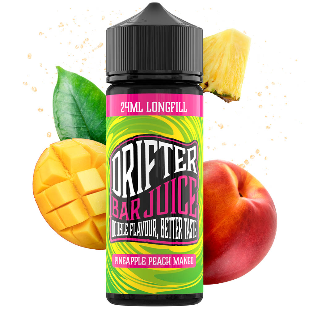 Drifter Bar Juice Pineapple Peach Mango 24ml/120ml Flavorshot