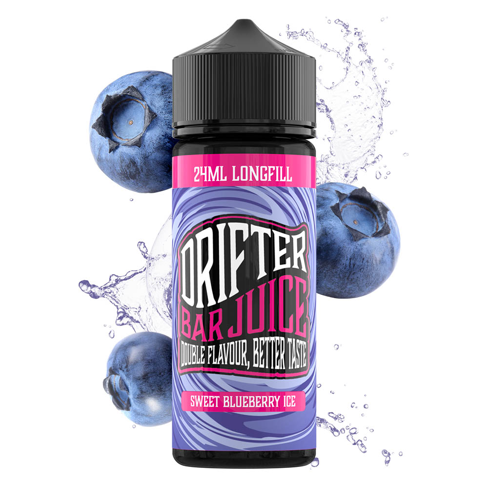 Drifter Bar Juice Sweet Blueberry Ice 24ml/120ml Flavorshot
