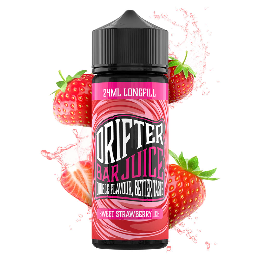 Drifter Bar Juice Sweet Strawberry Ice 24ml/120ml Flavorshot