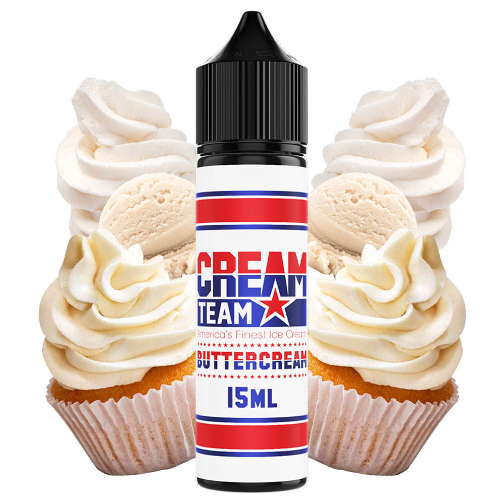 Kings Crest Cream team Buttercream 15ml/60ml Flavorshot