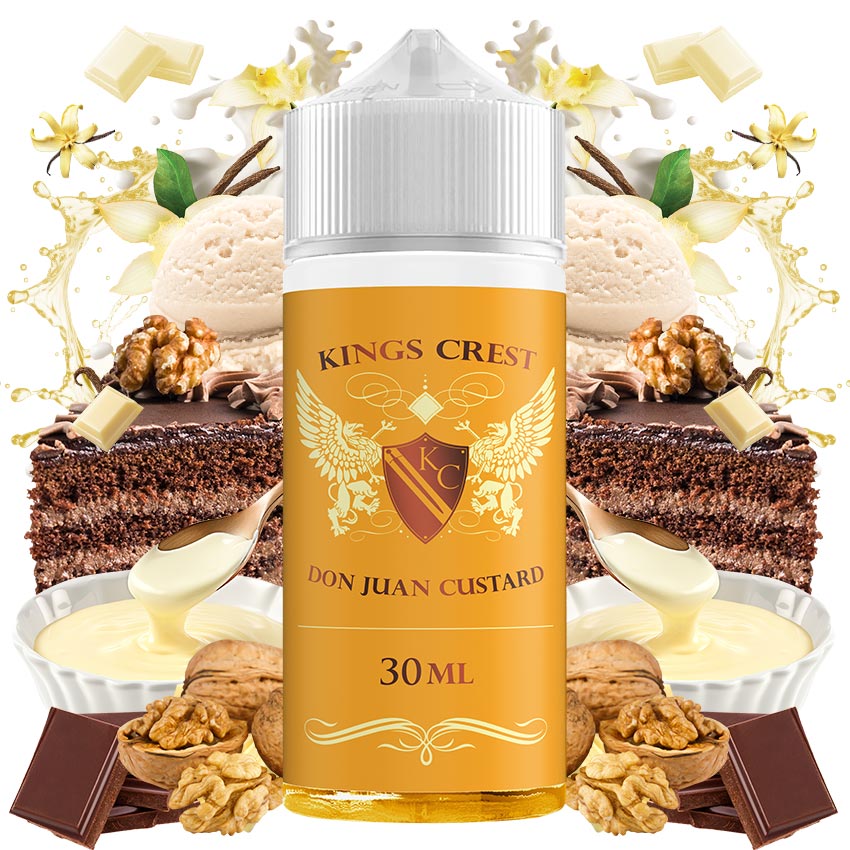 Kings Crest Don Juan Custard 30ml/120ml Flavorshot