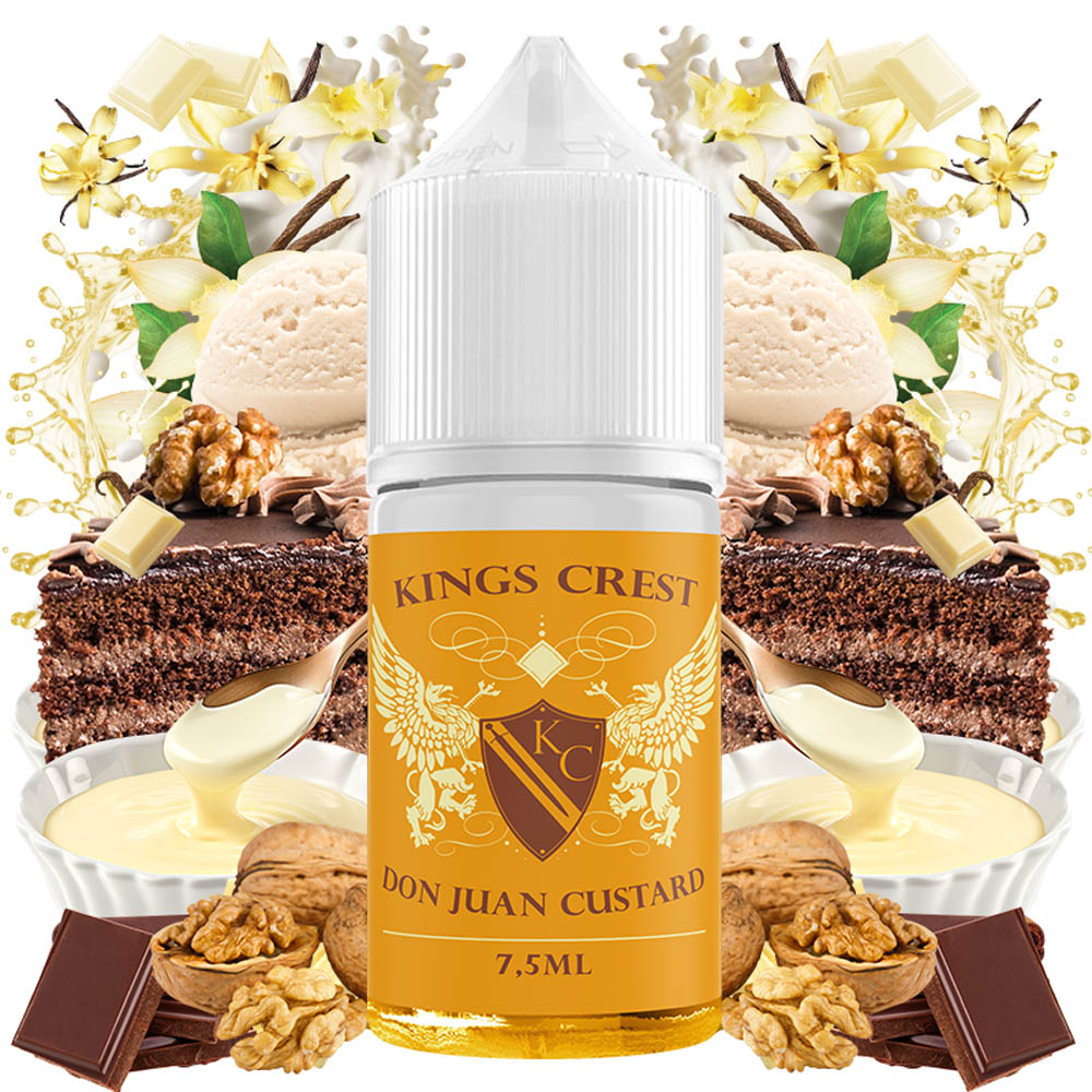Kings Crest Don Juan Custard 7.5ml/30ml Flavorshot
