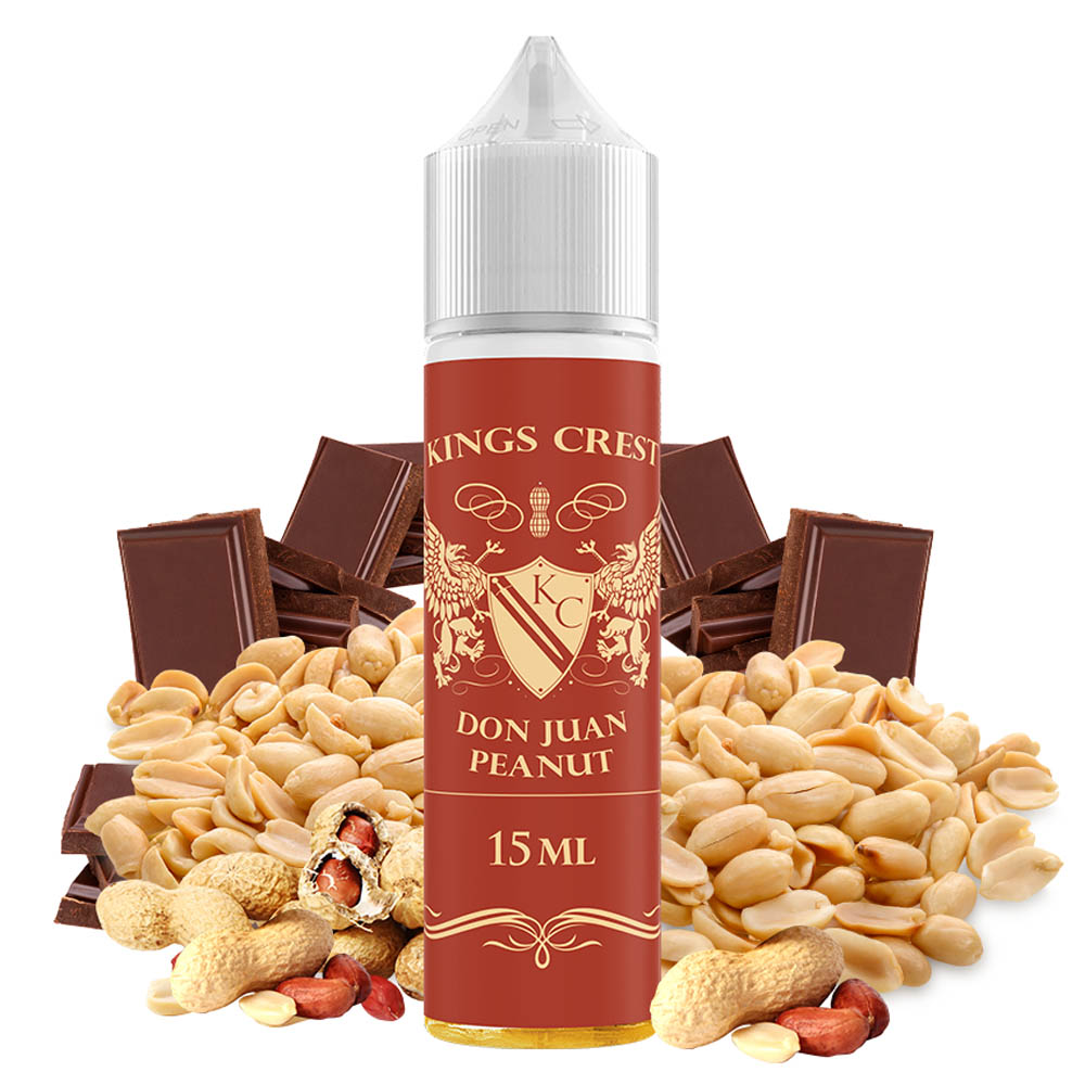 Kings Crest Don Juan Peanut 15ml/60ml Flavorshot
