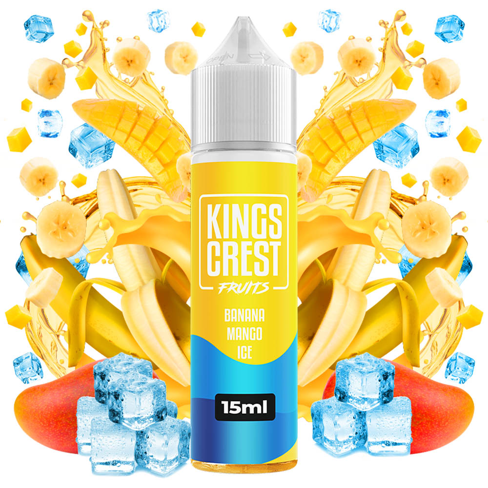 Kings Crest Fruits Ice Banana Mango 15ml/60ml Flavorshot