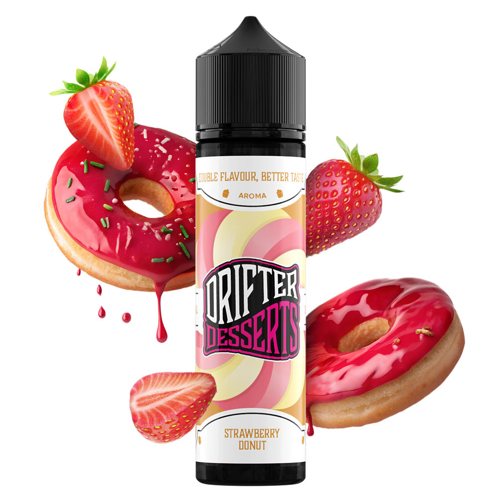 Drifter – Desserts – Strawberry Donut – 12ml – 0mg
