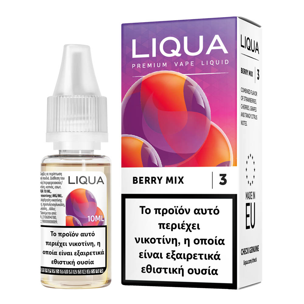 Liqua Berry Mix 3mg 10ml Υγρό Αναπλήρωσης