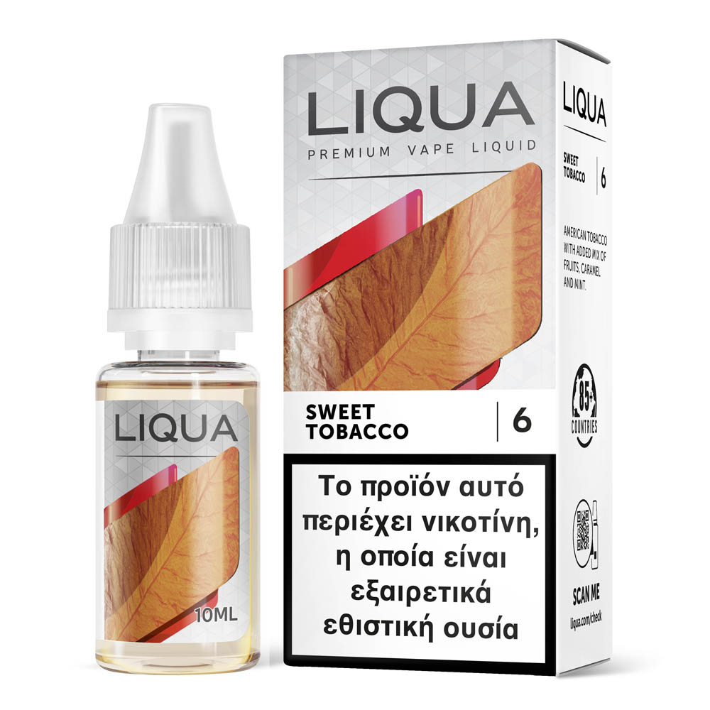 Liqua Sweet Tobacco 6mg 10ml Υγρό Αναπλήρωσης