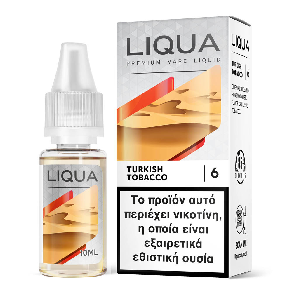 Liqua Turkish Tobacco 6mg 10ml Υγρό Αναπλήρωσης