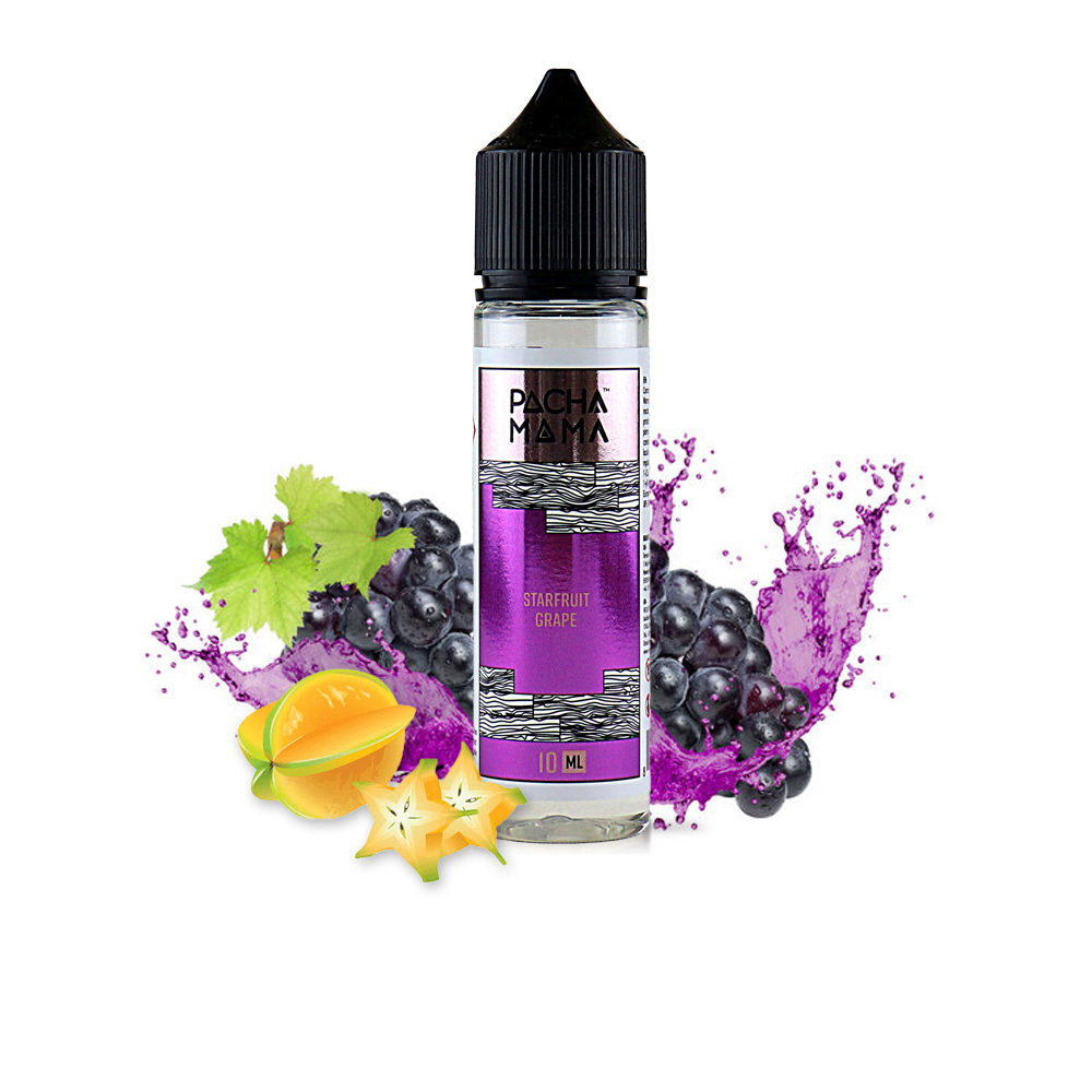 Pacha Mama Starfruit Grape 10ml/60ml Flavorshot
