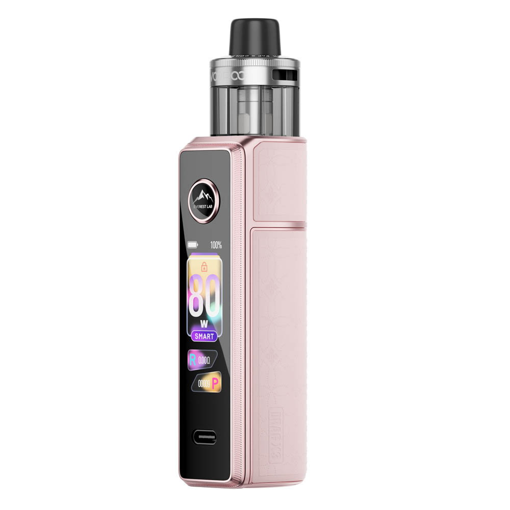 Voopoo Drag X3 5ml Pod Kit - Glow Pink