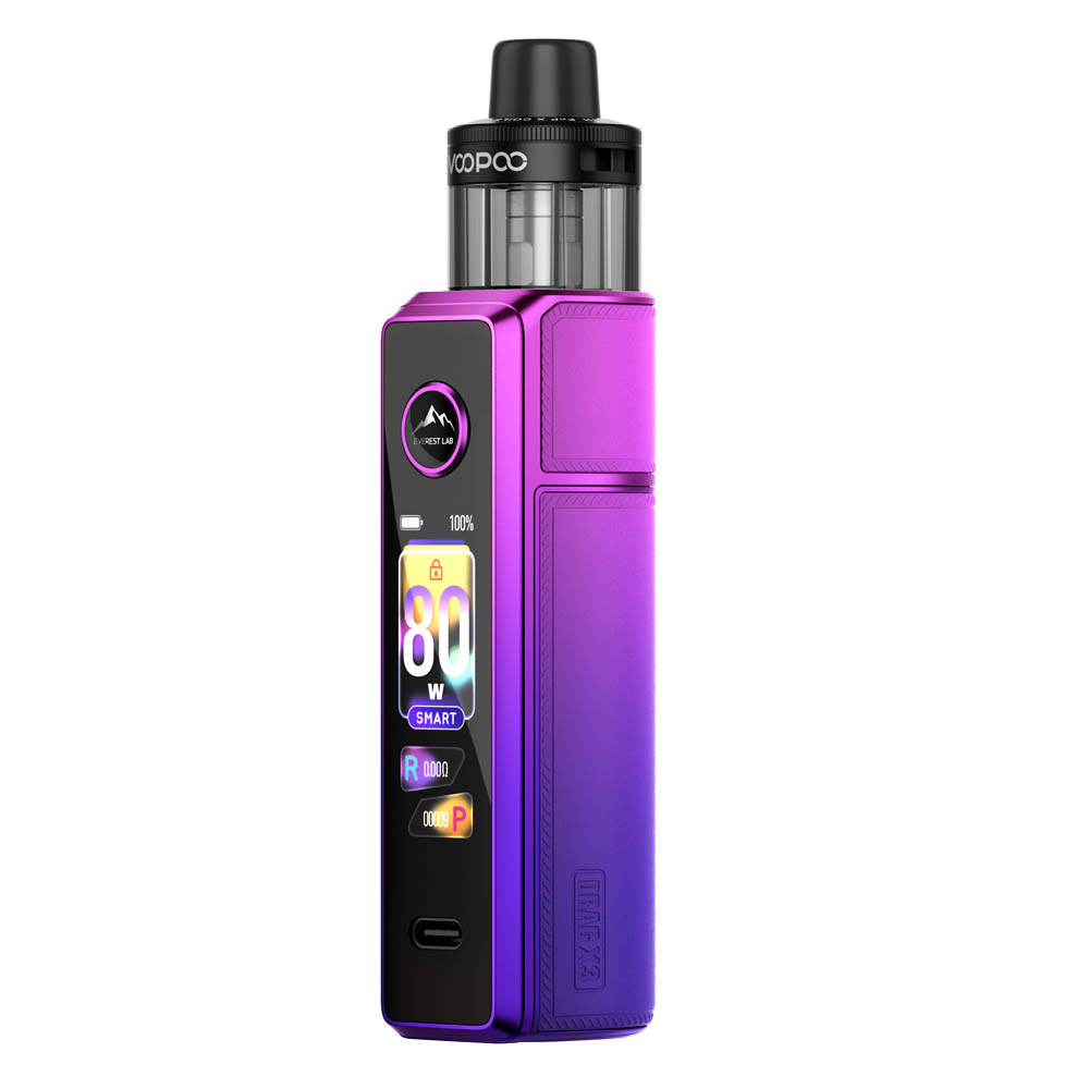 Voopoo Drag X3 5ml Pod Kit - Aurora Purple