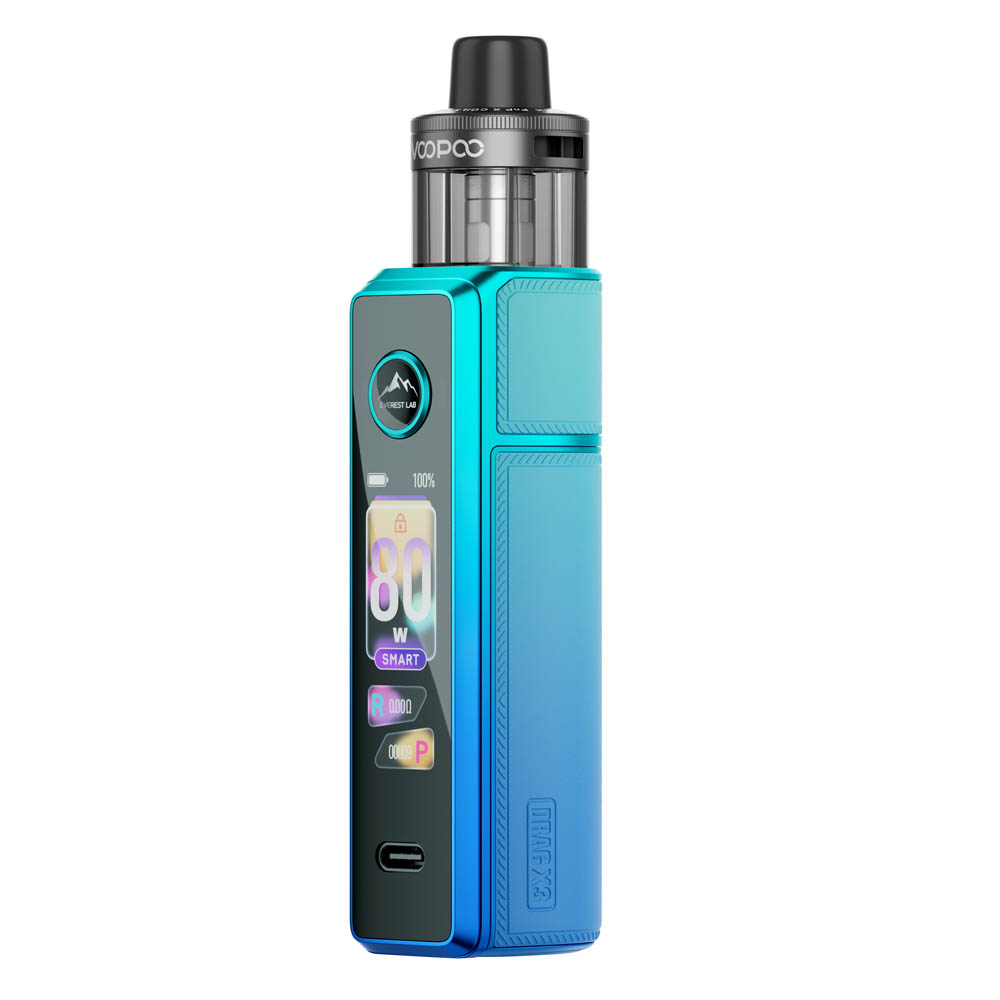 Voopoo Drag X3 5ml Pod Kit - Sky Blue
