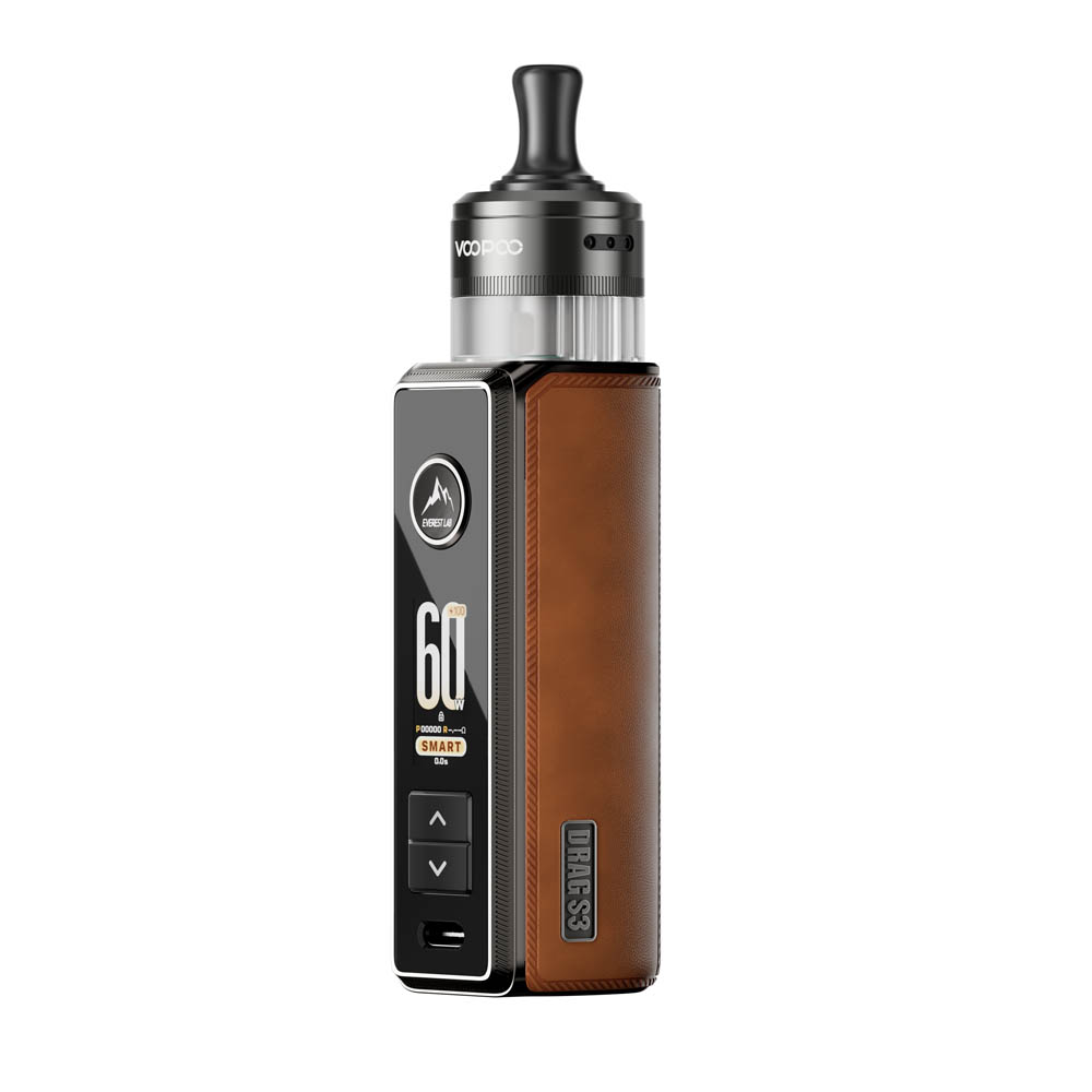 Voopoo Drag S3 5ml Pod Kit - Brown