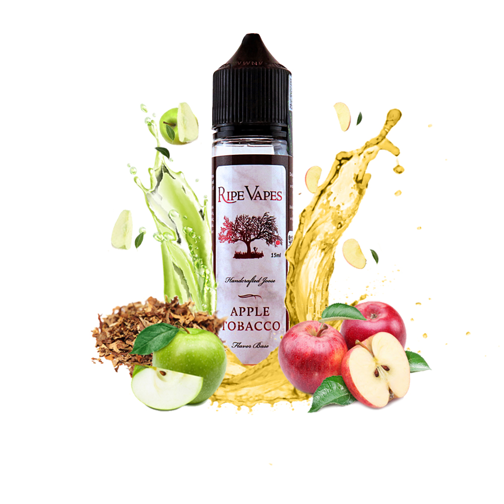 Ripe Vapes Apple Tobacco 15ml/60ml Flavorshot