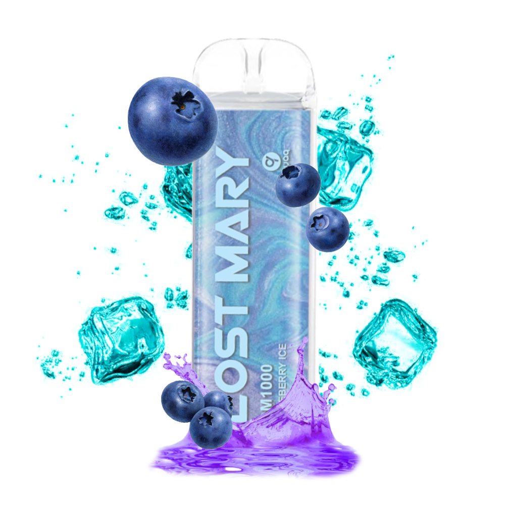 Lost Mary QM1000 20mg 2ml Blueberry Ice