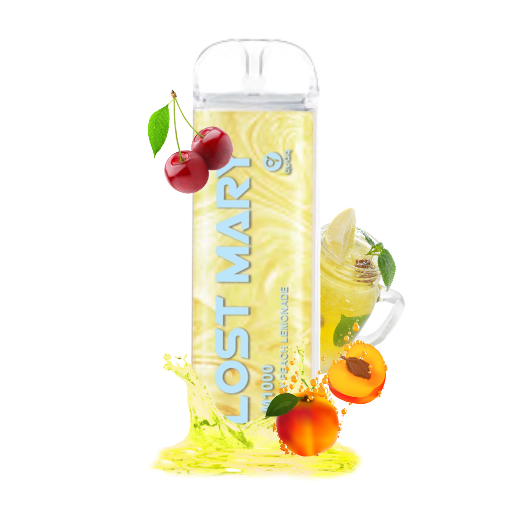 Lost Mary QM1000 20mg 2ml Cherry Peach Lemonade
