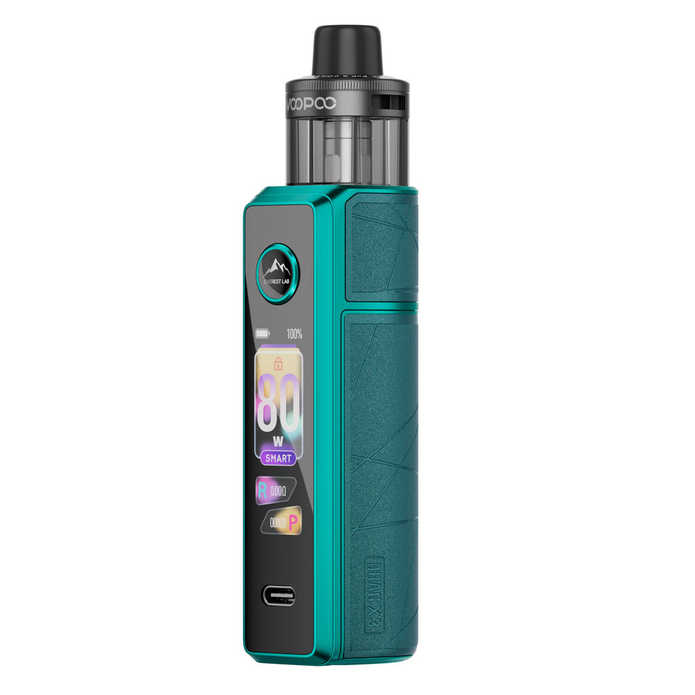 Voopoo Drag X3 5ml New Colors Pod Kit - Lake Green