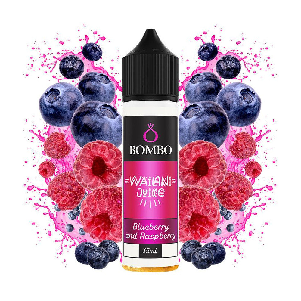 Bombo Wailani Juice Blueberry and Raspberry 15ml/60ml Flavorshot