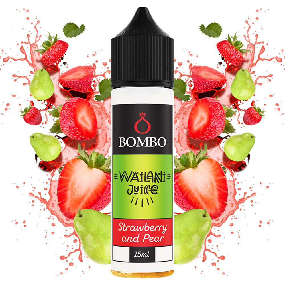 Bombo Wailani Juice Strawberry Pear 15ml/60ml Flavorshot